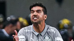 Foto: Maxi Franzoi/AGIF - Abel Ferreira tecnico do Palmeiras durante partida contra o Gremio no estadio Arena do Gremio pelo campeonato Brasileiro A 2023.