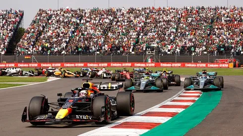 Começo do GP do México de 2022 da F1