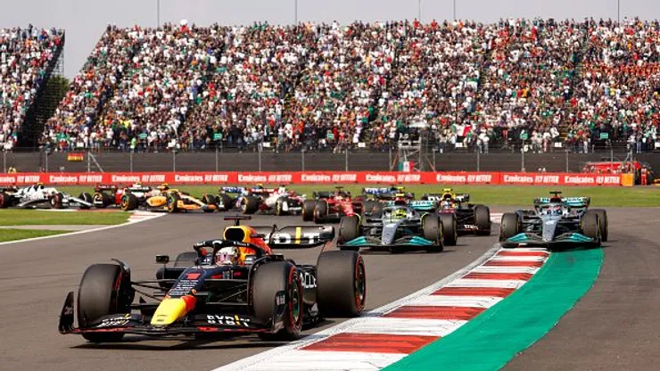 Começo do GP do México de 2022 da F1