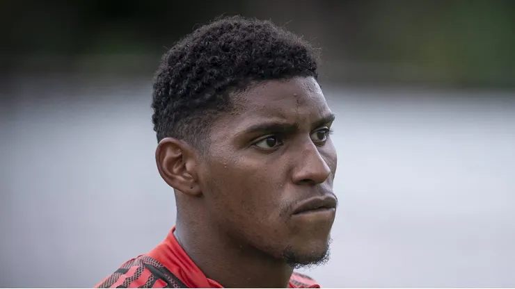 Hugo, em atividade pelo Flamengo - Foto: Alexandre Vidal / Flamengo