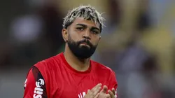 RIO DE JANEIRO, BRAZIL - AUGUST 03: Gabriel Barbosa of Flamengo warms up prior the Copa CONMEBOL Libertadores round of 16 first leg match between Flamengo and Olimpia at Maracana Stadium on August 03, 2023 in Rio de Janeiro, Brazil. (Photo by Wagner Meier/Getty Images)