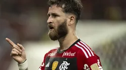 Léo Pereira, em ação pelo Flamengo - Foto: Jorge Rodrigues/AGIF