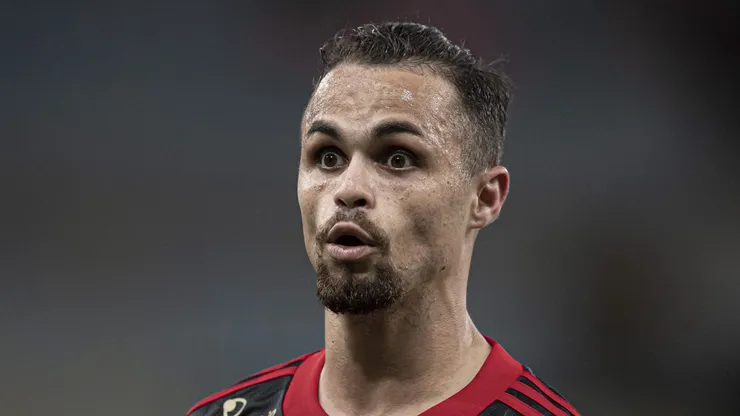RJ - Rio de Janeiro - 05/11/2021 - BRASILEIRO A 2021, FLAMENGO X ATLETICO-GO - Michael jogador do Flamengo durante partida contra o Atletico-GO no estadio Maracana pelo campeonato Brasileiro A 2021. Foto: Jorge Rodrigues/AGIF