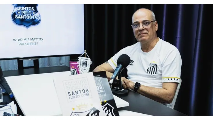 Wladimir Mattos, candidato a Presidente do Santos (Foto: Jefferson Ferraz/JPSFC)