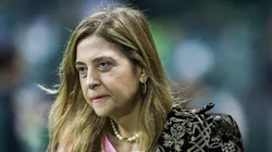 Leila Pereira presidente do Palmeiras acompanha equipe em jogo -Foto: Marcello Zambrana/AGIF