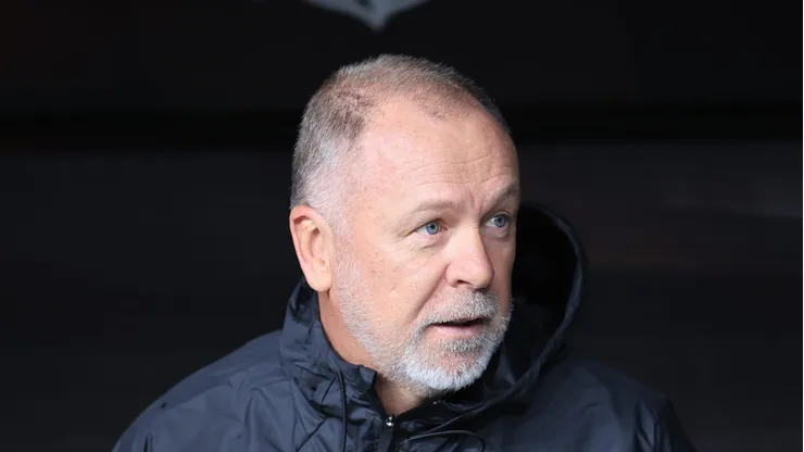 Mano Menezes tecnico do Corinthians durante partida contra o Flamengo no estadio Arena Corinthians pelo campeonato Brasileiro A 2023. Foto: Marcello Zambrana/AGIF