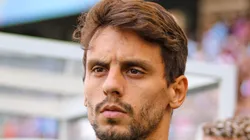 BA - SALVADOR - 13/05/2023 - BRASILEIRO A 2023, BAHIA X FLAMENGO - Rodrigo Caio jogador do Flamengo durante aquecimento antes da partida contra o Bahia no estadio Arena Fonte Nova pelo campeonato BRASILEIRO A 2023. Foto: Renan Oliveira/AGIF