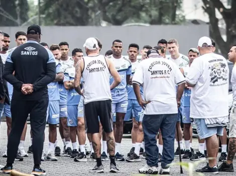 Organizadas renovam 'pacto' com elenco do Santos