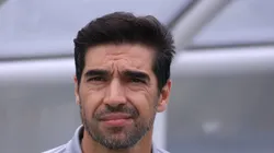 Abel Ferreira tecnico do Palmeiras durante partida contra o Santos no estadio Arena Barueri pelo campeonato Brasileiro A 2023. Foto: Marcello Zambrana/AGIF