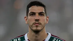 RJ - RIO DE JANEIRO - 19/08/2023 - BRASILEIRO A 2023, FLUMINENSE X AMERICA-MG - Nino jogador do Fluminense durante partida contra o America-MG no estadio Maracana pelo campeonato Brasileiro A 2023. Foto: Thiago Ribeiro/AGIF