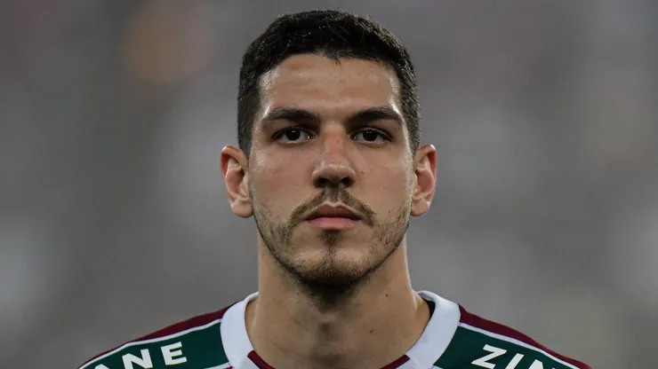 RJ - RIO DE JANEIRO - 19/08/2023 - BRASILEIRO A 2023, FLUMINENSE X AMERICA-MG - Nino jogador do Fluminense durante partida contra o America-MG no estadio Maracana pelo campeonato Brasileiro A 2023. Foto: Thiago Ribeiro/AGIF