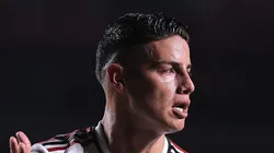 SP - SAO PAULO - 20/09/2023 - BRASILEIRO A 2023, SAO PAULO X FORTALEZA - James Rodriguez jogador do Sao Paulo durante partida contra o Fortaleza no estadio Morumbi pelo campeonato Brasileiro A 2023. Foto: Ettore Chiereguini/AGIF