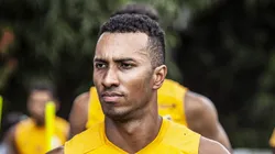 Foto: Bruno Santoni / Santos FC - Lucas Braga, atacante do Santos