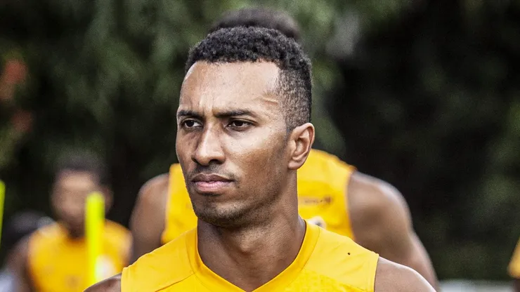 Foto: Bruno Santoni / Santos FC - Lucas Braga, atacante do Santos