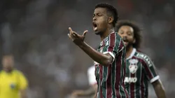 Keno e David Braz discutiram na derrota do Fluminense para o Atlético MineiroFoto: Jorge Rodrigues/AGIF