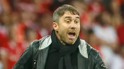 Foto: Luiz Erbes/AGIF - Eduardo Coudet jogador do Internacional durante partida contra o Fluminense no estadio Beira-Rio pelo campeonato Libertadores 2023.