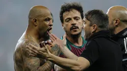 Photo by Pedro H. Tesch/Getty Images - Felipe Melo vibra muito no Fluminense