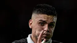 RJ - RIO DE JANEIRO - 07/10/2023 - BRASILEIRO A 2023, VASCO X SAO PAULO - Gabriel Pec jogador do Vasco durante partida contra o Sao Paulo no estadio Sao Januario pelo campeonato Brasileiro A 2023. Foto: Thiago Ribeiro/AGIF