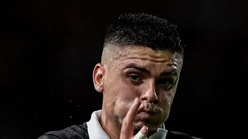 RJ - RIO DE JANEIRO - 07/10/2023 - BRASILEIRO A 2023, VASCO X SAO PAULO - Gabriel Pec jogador do Vasco durante partida contra o Sao Paulo no estadio Sao Januario pelo campeonato Brasileiro A 2023. Foto: Thiago Ribeiro/AGIF