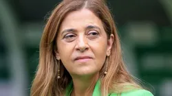 SP - SAO PAULO - 09/04/2023 - PAULISTA 2023, PALMEIRAS X AGUA SANTA - Leila Pereira presidente do Palmeiras antes da partida entre Palmeiras e Agua Santa no estadio Arena Allianz Parque pelo campeonato Paulista 2023. Foto: Marcello Zambrana/AGIF