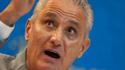 RJ - Rio de Janeiro - 06/03/2020 - CONVOCACAO SELECAO BRASILEIRA - Tite tecnico da selecao brasileira durante coletiva de imprensa que divulga a lista de jogadores convocados para as eliminatorias da copa do mundo 2022, nesta sexta-feira (6) na sede da confederacao de futebol (CBF), na Barra da Tijuca, zona oeste da cidade. Foto: Allan Carvalho/AGIF