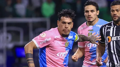 Gómez em ação diante do Galo