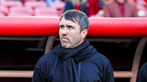 Coudet durante partida do Inter no Beira-Rio