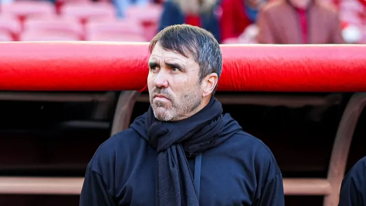 Coudet durante partida do Inter no Beira-Rio