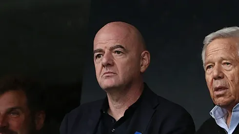 Photo by Elsa/Getty Images - Gianni Infantino vai à final