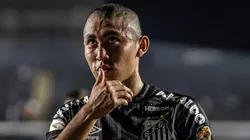 Promessa do Santos, Miguelito marcou pela 1ª vez como profissional em amistoso pela Bolívia