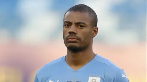 CUIABA, BRAZIL - JUNE 24: Nicolas De La Cruz of Uruguay looks on prior to a Group A match between Bolivia and Uruguay as part of Copa America Brazil 2021 at Arena Pantanal on June 24, 2021 in Cuiaba, Brazil. (Photo by Miguel Schincariol/Getty Images)