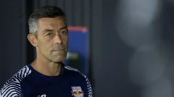 Foto: Diogo Reis/AGIF - Pedro Caixinha: destaque do Bragantino ficou próximo do Tricolor