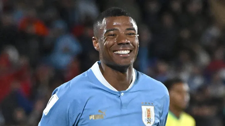 Foto: Guillermo Legaria/Getty Images - De La Cruz comemorando seu gol