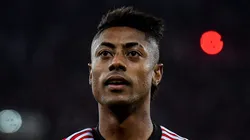 RJ - RIO DE JANEIRO - 05/07/2023 - COPA DO BRASIL 2023, FLAMENGO X ATHLETICO-PR - Bruno Henrique jogador do Flamengo comemora seu gol durante partida contra o Athletico-PR no estadio Maracana pelo campeonato Copa do Brasil 2023. Foto: Thiago Ribeiro/AGIF