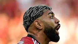 RJ - RIO DE JANEIRO - 22/07/2023 - BRASILEIRO A 2023, FLAMENGO X AMERICA - Gabigol jogador do Flamengo reclama com a arbitragem durante partida contra o America no estadio Maracana pelo campeonato Brasileiro A 2023. Foto: Thiago Ribeiro/AGIF