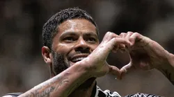 MG - BELO HORIZONTE - 08/10/2023 - BRASILEIRO A 2023, ATLETICO-MG X CORITIBA - Hulk jogador do Atletico-MG comemora seu gol durante partida contra o Coritiba no estadio Arena MRV pelo campeonato Brasileiro A 2023. Foto: Fernando Moreno/AGIF