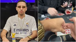 "Jeffaocs" é um 'streamer' que faz transmissões de poker presencial (Fotos: Reprodução Instagram @jeffaocs e Twitch)