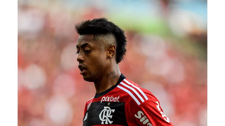 RJ - RIO DE JANEIRO - 30/09/2023 - BRASILEIRO A 2023, FLAMENGO X BAHIA - Bruno Henrique jogador do Flamengo durante partida contra o Bahia no estadio Maracana pelo campeonato Brasileiro A 2023. Foto: Thiago Ribeiro/AGIF