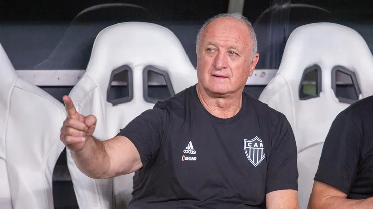 Felipao técnico do Atletico-MG durante partida contra o Fortaleza no estadio Arena Castelão pelo campeonato BRASILEIRO A 2023. Foto: Lucas Emanuel/AGIF