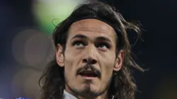 BUENOS AIRES, ARGENTINA - AUGUST 18: Edinson Cavani of Boca Juniors looks on before a match between Boca Juniors and Platense as part of Group B of Copa de la Liga Profesional 2023 at Estadio Alberto J. Armando on August 18, 2023 in Buenos Aires, Argentina. (Photo by Daniel Jayo/Getty Images)