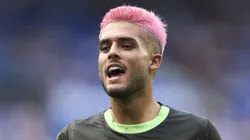 Yan Couto jogando pelo Girona da Espanha. Foto: Juan Manuel Serrano Arce/ Getty Images