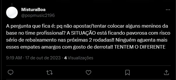 Tweet Cruzeiro 1