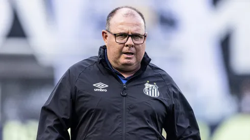 Marcelo Fernandes fala sobre o foco em manter o Santos fora do Z-4. Foto: Abner Dourado/AGIF