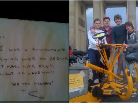 Bilhete para os pais e viagem relâmpago; o começo de Fintan Hand