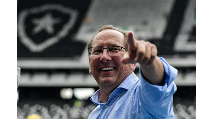 RJ - Rio de Janeiro - 26/06/2022 - BRASILEIRO A 2022, BOTAFOGO X FLUMINENSE - John Textor acionista majoritario do Botafogo antes da partida contra o Fluminense no estadio Engenhao pelo campeonato Brasileiro A 2022. Foto: Thiago Ribeiro/AGIF