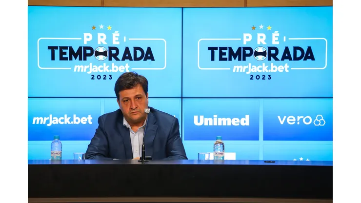 Alberto Guerra não conseguirá trazer grande reforço para Renato em 2024. Foto: Lucas Uebel/ Flickr oficial Grêmio
