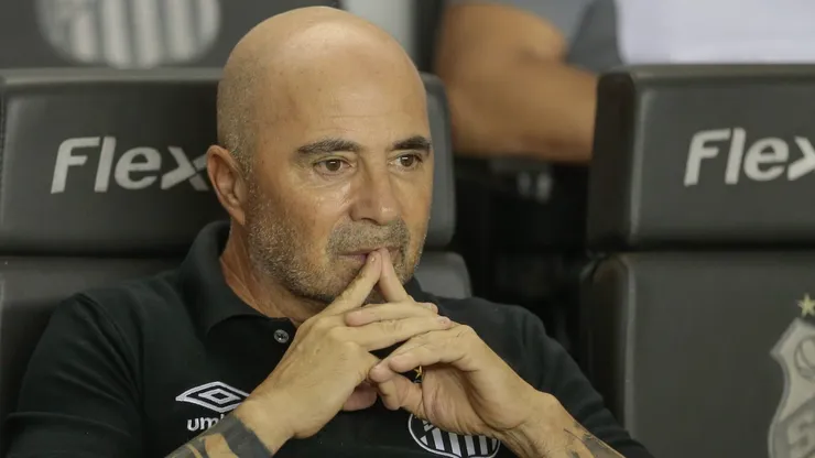Sampaoli na época do Santos - Foto: Marcello Zambrana/AGIF
