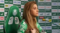 Leila Pereira foi criticada por torcida do Palmeiras pelo planejamento de reforços em 2024