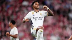 Rodrygo diz não se sentir confortável em posição no Real Madrid. Foto: Juan Manuel Serrano Arce/Getty Images