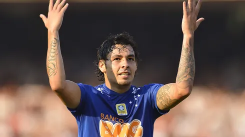 SAO PAULO – SP – 14/09/2014 – BRASILEIRO A 2014/SAO PAULO X CRUZEIRO – Ricardo Goulart do Cruzeiro durante partida contra o Sao Paulo pelo Campeonato Brasileiro A 2014 no estadio do Morumbi. Foto: Mauro Horita/AGIF